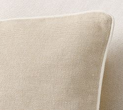 Everyday Linen Piped Pillow Cover