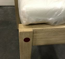 Open Box: Indio Coastal Dining Side Chair with High Performance Cushion Cover, Individual - Weathered Gray &amp; Oat Rope