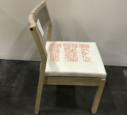 Open Box: Indio Coastal Dining Side Chair with High Performance Cushion Cover, Individual - Weathered Gray &amp; Oat Rope