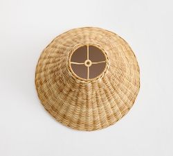 Artisan Tapered Rattan Shade (18"-21")