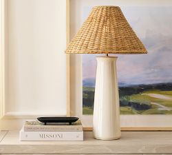 Artisan Tapered Rattan Shade (18"-21")