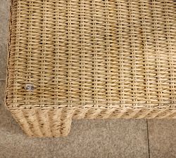 Kostas Wicker Outdoor Console Table (60")