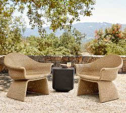 Palma Wicker Outdoor Lounge Chair