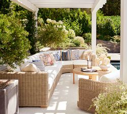 Sawyer Check Outdoor Pillow