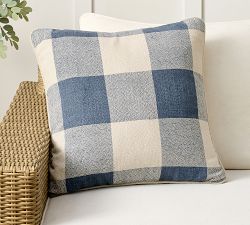 Sawyer Check Outdoor Pillow