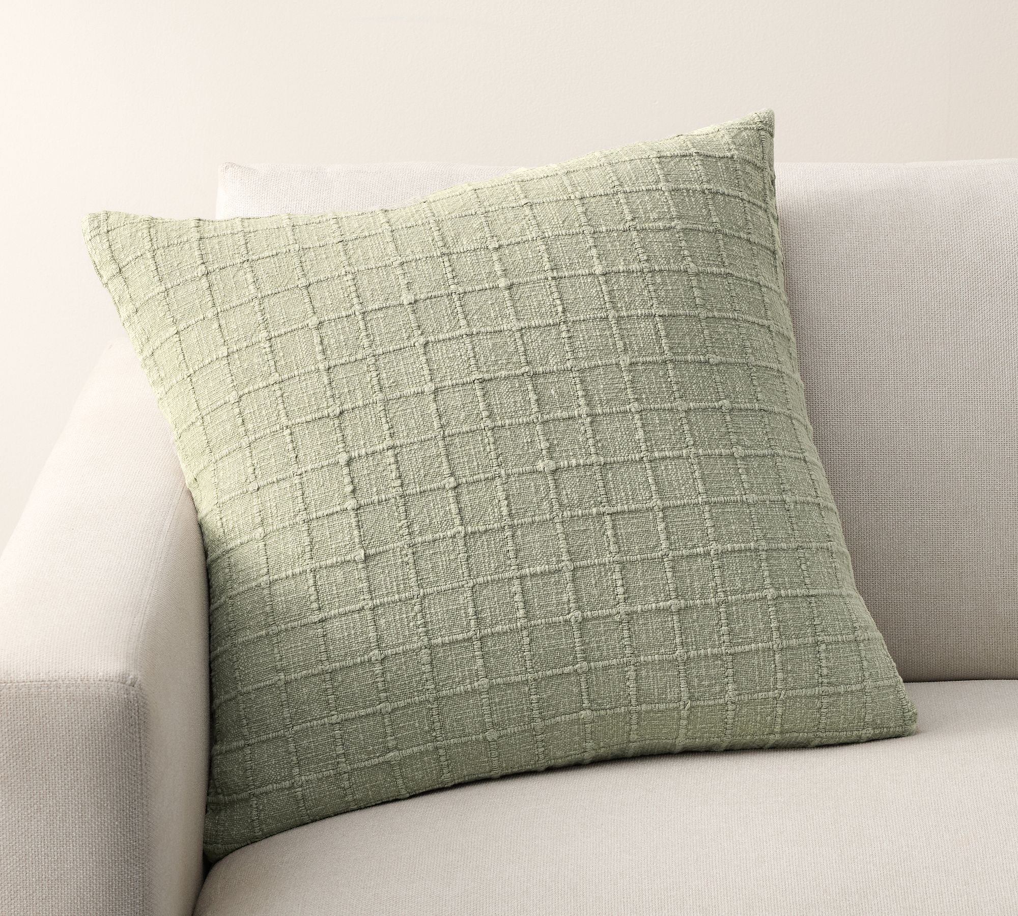 Palmer Windowpane Pillow Cover - Thumbnail 2