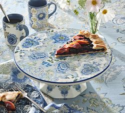 Kravet Arboretum Stoneware Cake Stand