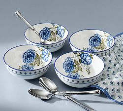 Kravet Rosehill Stoneware Cereal Bowls - Set of 4