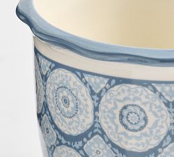 Kravet Medallion Cachepots