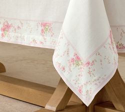 LoveShackFancy Floral Printed Tablecloth