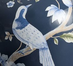 Kravet Meadowlark Hand-Painted Vase