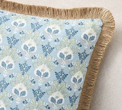 Kravet Blossom With Fringe Pillow