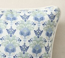 Kravet Blossom Petite Floral Lumbar Outdoor Pillow