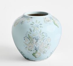 Kravet Grandiflora Hand-Painted Vase