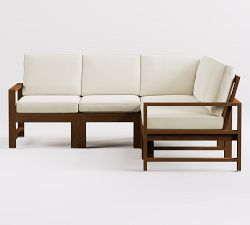 Indio Eucalyptus 5-Piece Outdoor Sectional (78")