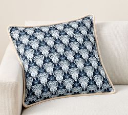Kravet Rosehill with Fringe Reversible Pillow