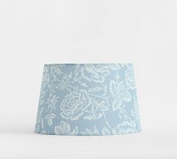 Kravet Tapered Drum Rose Toile Shade (15"-20")