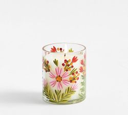 Hand Painted Flower Scent Collection - White Fig &amp; Vetiver