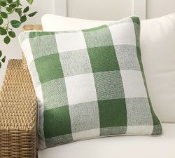 Sawyer Check Outdoor Pillow