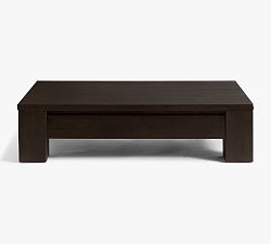 Open Box: Folsom Storage Rectangular Grand Coffee Table (60") - Charcoal