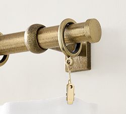 Botanical Forged Iron End Cap