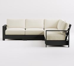 Malibu Metal Platform 5-Piece Outdoor Sectional (107")