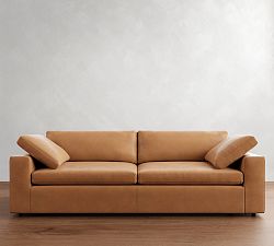 Dream Leather Sofa (76"&ndash;102")