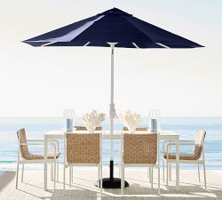 Huntington Wicker &amp; Metal Outdoor Dining Side &amp; Armchair
