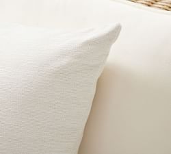 Open Box: Sunbrella® Headland Textured Solid Outdoor Pillow