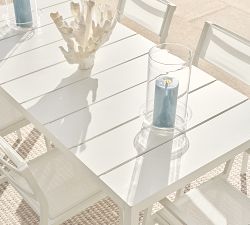 Get the Look: Fiji Outdoor Dining Table + Huntington Metal Dining Chair Set