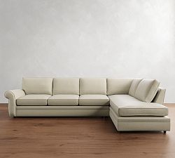 Pearce Roll Arm Return Bumper Sectional (114"&ndash;144")