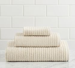 Classic Ribbed Organic Towel