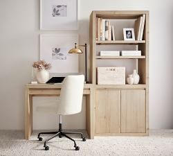 Folsom Open Bookcase with Doors (33")