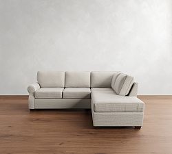 Fremont Roll Arm 3-Piece Bumper Sectional (96")