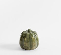 Glossy Green Pumpkin
