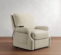 James Roll Arm Power Lift Recliner