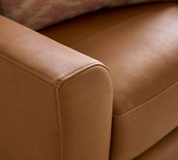 Parker Leather Power Swivel Glider Recliner with Massage &amp; Heat