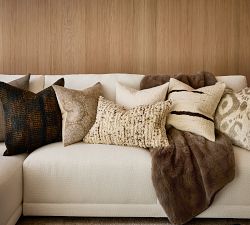 Kerr Textured Ikat Pillow