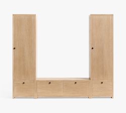 Modern Farmhouse 3-Piece Entryway Set with Storage Bench