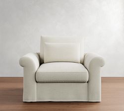 Westwood Roll Arm Deep Seat Slipcovered Chair