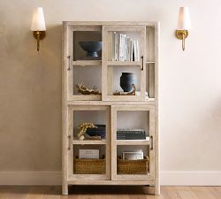 Aptos Glass Storage Cabinet (37.5")