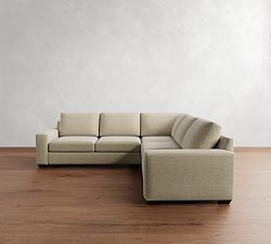 Big Sur Square Arm 3-Piece L-Shaped Sectional (115")