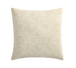 Cotton Jacquard Medallion Sham