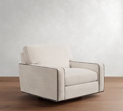 Turner Square Arm Swivel Chair