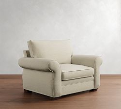 Pearce Roll Arm Chair and a Half
