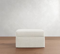 Pearce Slipcovered Ottoman