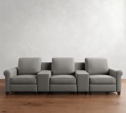 Cameron Roll Arm Power Reclining Sofa (72"&ndash;129")