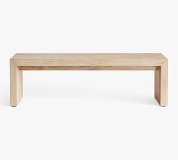 Open Box: Folsom Dining Bench, Desert Pine