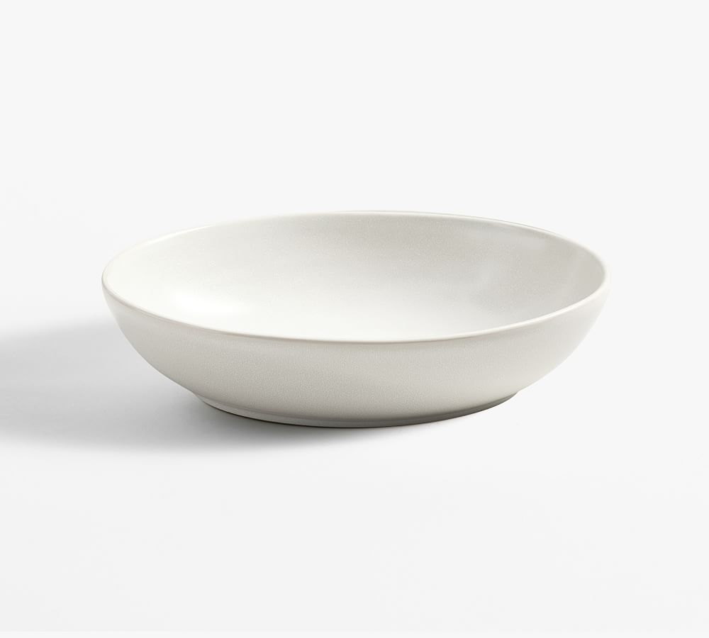 Mason Stoneware Oval Serving Bowls - Medium (9" W x 11" L) - Ivory