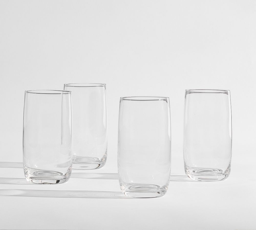Clara Highball Glasses - Set of 4 - Set of 4 - Clear